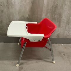 【那須町役場】テーブル付ベビーチェア　食事用椅子　キッズチェア【管理番号344】の画像