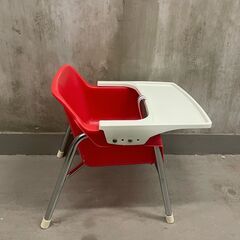 【那須町役場】テーブル付ベビーチェア　食事用椅子　キッズチェア【管理番号344】の画像