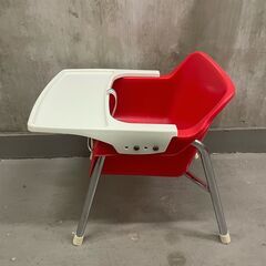 【那須町役場】テーブル付ベビーチェア　食事用椅子　キッズチェア【管理番号344】の画像