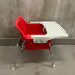 【那須町役場】テーブル付ベビーチェア　食事用椅子　キッズチェア【管理番号344】の画像