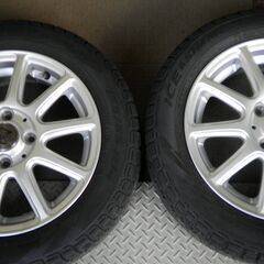 155/65 R14 スタッドレスタイヤ　アルミホイール　4本の画像