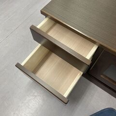 テレビ台 幅89×奥行43×高さ39.5ｃｍ テレビボード 家具 ブラウン 札幌市手稲区の画像