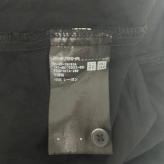 美品 ユニクロ UNIQLO キャミソール フレアワンピース S ブラック 黒  の画像