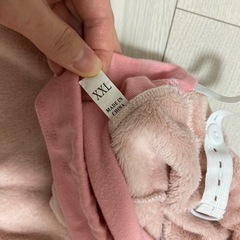 マタニティパンツ パジャマ　マタニティズボン　ルームウェア もこもこ ピンク の画像