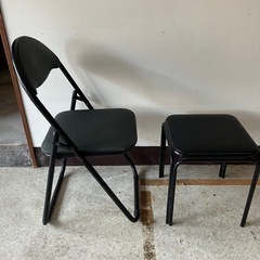 パイプイス　椅子の画像