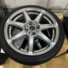 workホイールタイヤ付き4本セットの画像