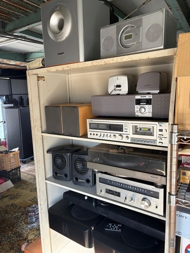 いろいろ　スピーカー　ステレオ　デッキ