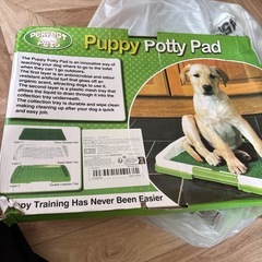 ゲージとペット用トイレまとめての画像