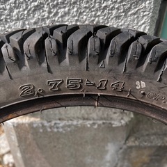 スパイクタイヤ　BONSUN 　2.75-14の画像