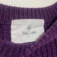 アーバンリサーチ サニーレーベル コットンニットカットソーの画像