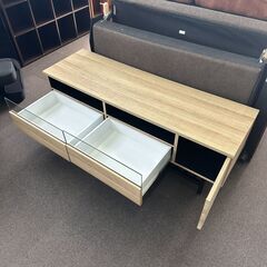 店頭引き渡し 中古 木村商事 テレビ台 カナダ140TV  テレビボード 収納 家具の画像