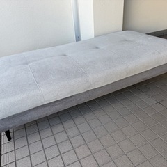  1年半 デイベッド ベッド ソファ ソファーベッド シングル カウチ スツールの画像