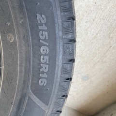 ヴェルファイア30系ホイール&ブリザックVRX3(215/65R16)中古品セットの画像