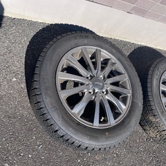 【美品】ブリヂストン スタッドレスタイヤ 155/65R14 ホイール付き！2024年購入・ワンシーズン使用の画像