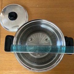 Vita Craft ステンレス両手鍋 パスタパン 中型 セット ビタクラフトの画像