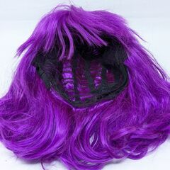 C10 ファイバーエクステ フルウィッグ ふんわりボブ ビビットカラー ハロウィン コスプレ 仮装 衣装の画像