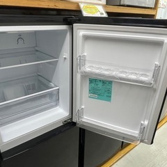 【リサイクルサービス八光】2022年製　ハイアール 冷蔵庫 ブラック JR-NF148B-K [148L /2ドア /右開きタイプ]の画像