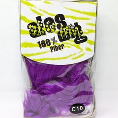 C10 ファイバーエクステ フルウィッグ ふんわりボブ ビビットカラー ハロウィン コスプレ 仮装 衣装の画像