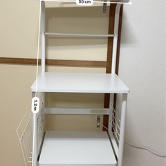 キッチンラック　レンジワゴンの画像