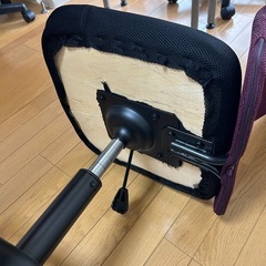 ロアス　テーブル2個　オフィスチェア3脚　セットの画像