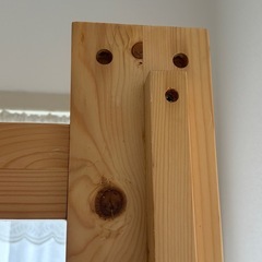 【無料】天然木システムベッド「KURA」V-110 作りしっかりりの画像