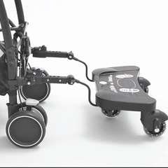 ベビーカー用ステップボード「ママ連れてって」の画像