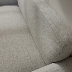 値引き中❗️【定価¥29,990】ROWYA 2人掛けソファ 座椅子 グレーの画像