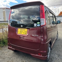 コミコミ価格 車検フル満タン 自動スライドドア キーレス 4WD スズキ パレットの画像