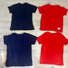 ②マリオ服 110cm 6枚セットの画像