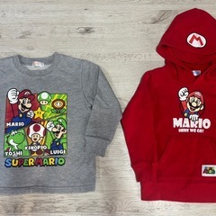 ②マリオ服 110cm 6枚セットの画像