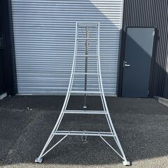 店頭引き渡し 中古 シンセイ 園芸用 アルミ 三脚 脚立 SIN-07 7尺の画像