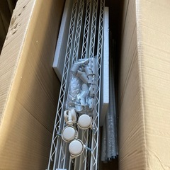 スチールラック キャスター付 の画像