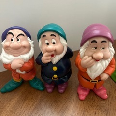 七人の小人　ソフビの画像