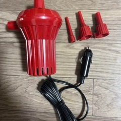 電動エアーポンプ　電動空気入れ　空気抜き　の画像