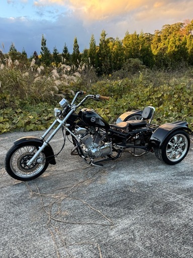 ビラーゴ 風 アメリカントライク　250cc 書類付き　交換希望