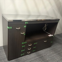 値引き中❗️【定価¥39,000】キッチン用棚 キッチンカウンター レンジラックの画像
