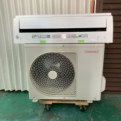 K06568 中古エアコン 東芝 2023年製 主に6畳用 冷房能力 2.2KW / 暖房能力2.2KWの画像