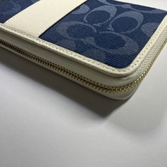 【新品未使用】COACH コーチ C4453 ブルー の画像