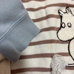 ムーミン　長袖トップス　90の画像