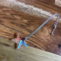 星のネックレスの画像