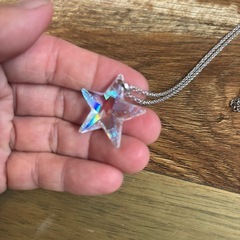 星のネックレスの画像