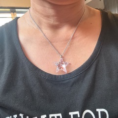 星のネックレスの画像