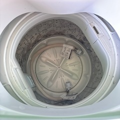 近隣配達無料　HITACHI 縦型洗濯機 5kg STEP WASHの画像