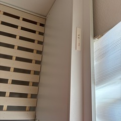 【美品】シングルベッドフレームの画像