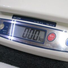 デジタルはかり　SH-20K　A&D　エー・アンド・デイ【引き取り限定】の画像