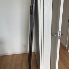 木製枠　黒　姿見（鏡）の画像