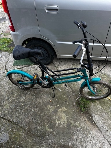 egg's 折り畳み自転車れとろレトロ (竹内蓮) 桜沢の折りたたみ自転車の