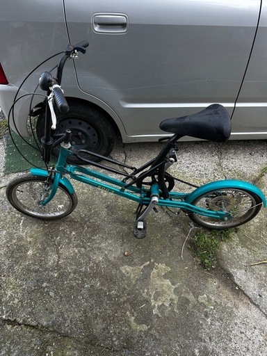 egg's 折り畳み自転車れとろレトロ (竹内蓮) 桜沢の折りたたみ自転車の