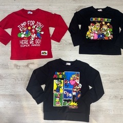 ③マリオ服　120cm 7枚セットの画像