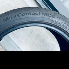 コンチネンタル マックスコンタクトMC6　4本　225‐45‐R18　ホイルなし　ベンツ　CLAに付いていたものです。の画像